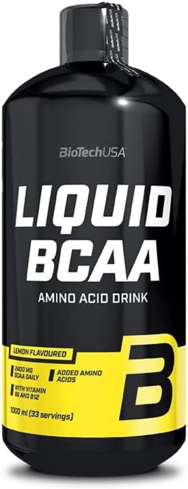 BioTechUSA Liquid BCAA | met AAKG & vitamines | hoge biologische beschikbaarheid | 2:1:1 BCAA verhouding | ideaal voor Pre & Post workout, 1000 ml, oranje