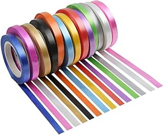Ancoo 26 Rolls Curling Ribbon Ballon Ribbon Christmas Ribbon for Gift Wrapping Valentine Wedding Party Decoration