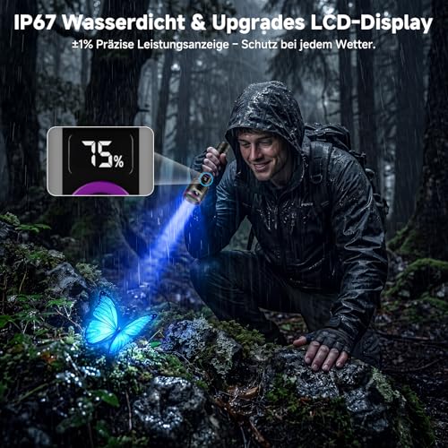 Shadowhawk 365nm Schwarzlicht 30W UV Taschenlampe 4-Kern Mit Filterlinse – Ansicht 6