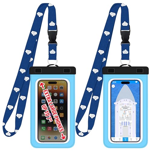 Cruise On Waterproof Phone Pouch 2-Pack for 7