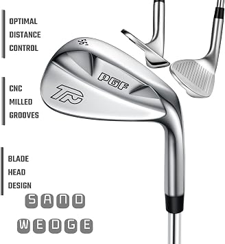 PGF Golf Gold TP Complete Golf Club Package Set for Men & Women [17-Pieces] [Flex: Regular]