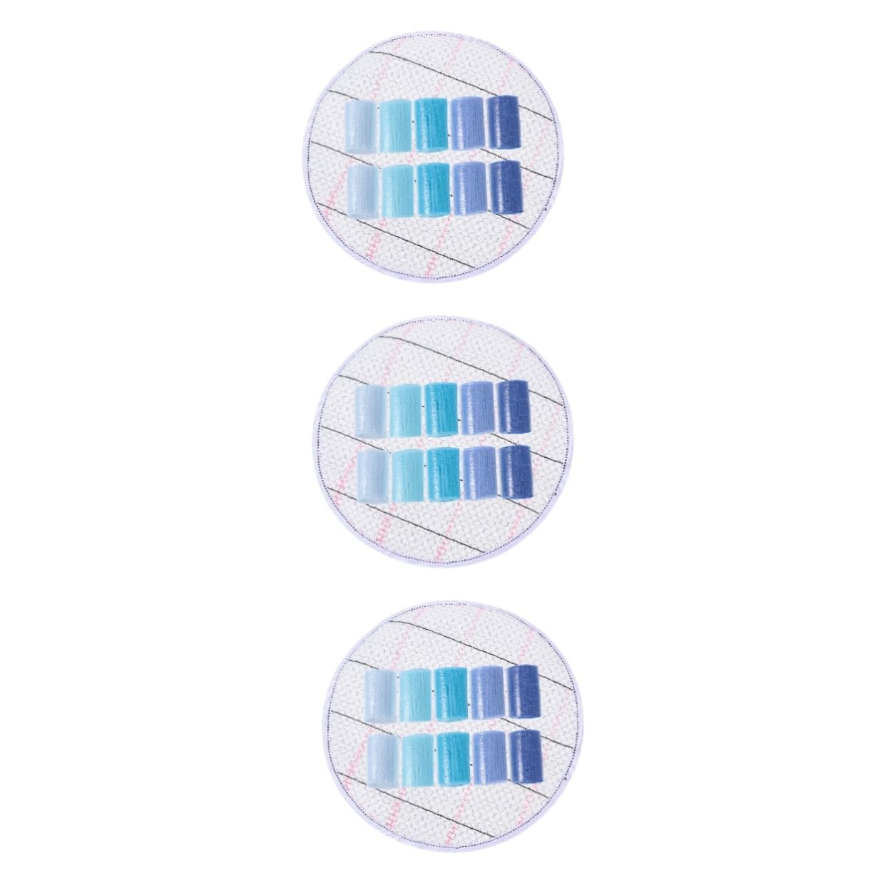 NUOBESTY 3sätze Teppich Knüpfset Wollgarn Mit Mesh-pad Regenbogenfarben Für Individuelles Stricken Für Teppiche Kissen Decken Und Mehr Strapazierfähige Materialien Für Kreative