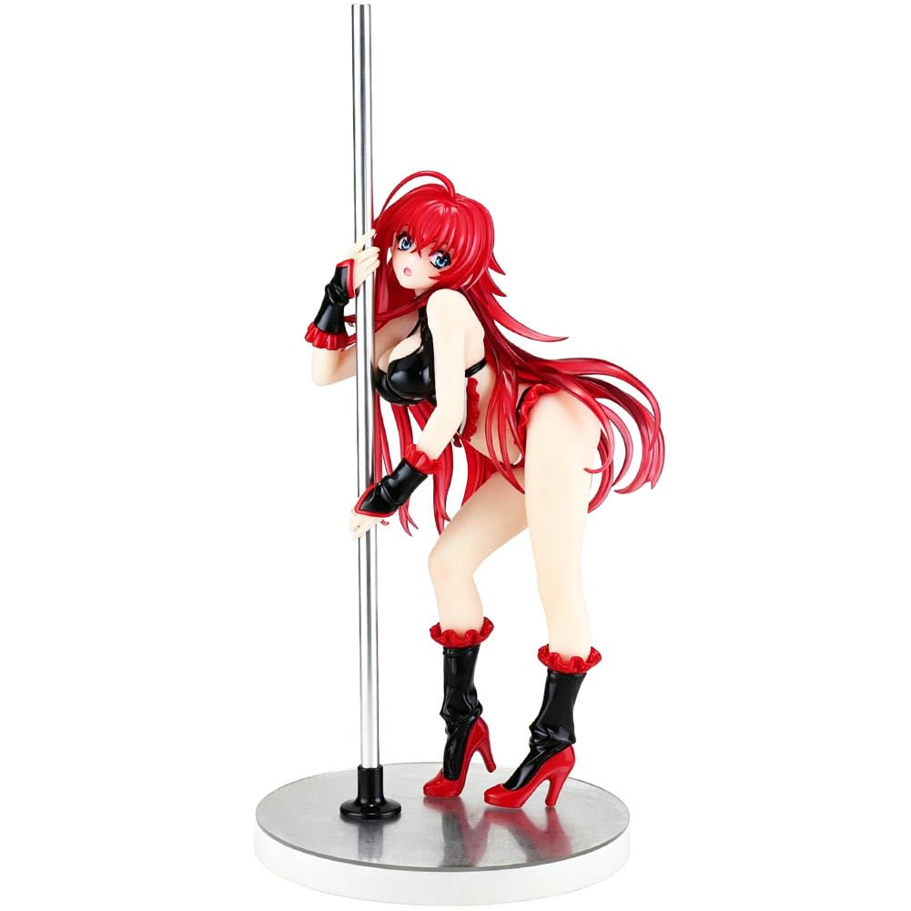 Rias Gremory Figura Pole Dance Girl PVC Statua 25 cm Anime Illustrazione Modello Rias Gremory Action Figure Collezione Decorazioni Regalo per i fan