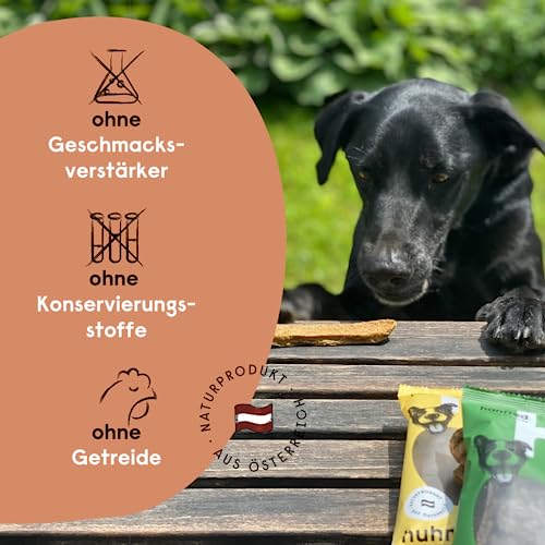 Beruhigungsmittel für Hunde – Hanfred SOS Stangerl mit Rindfleisch, Anti-Stress Snacks bei Angst & Nervosität – natürliche Hilfe bei Silvester, Autofahren – sofortwirkung & für Allergiker (3x65g)