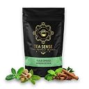 TEA SENSE Tulsi Spiced Green Detox | Loose Leaf | 100 g | Blend of Green Tea, Tulsi, and Indian Herbs | 50+ Cups gallery image