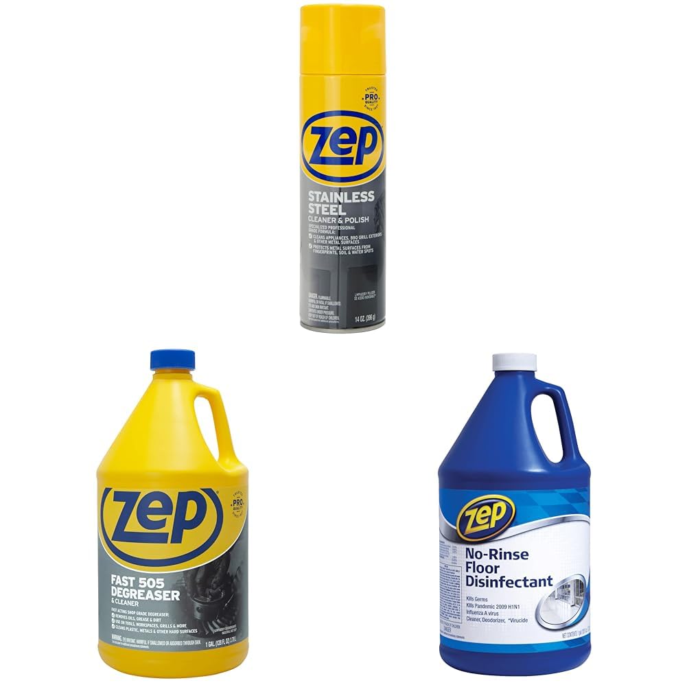 Amazon.com: Zep Stainless Steel Cleaner and Polish + Fast