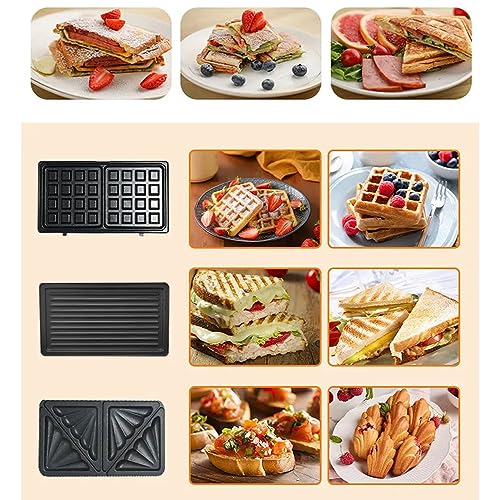 3 in 1 Bistecchiera Elettrica 1000W Multifunzione