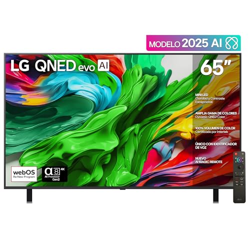 Lista de lg tv disponible en línea para comprar. 43 LG Pantalla 65 Pulgadas QNED EVO AI QNED85 4K Smart TV 2025