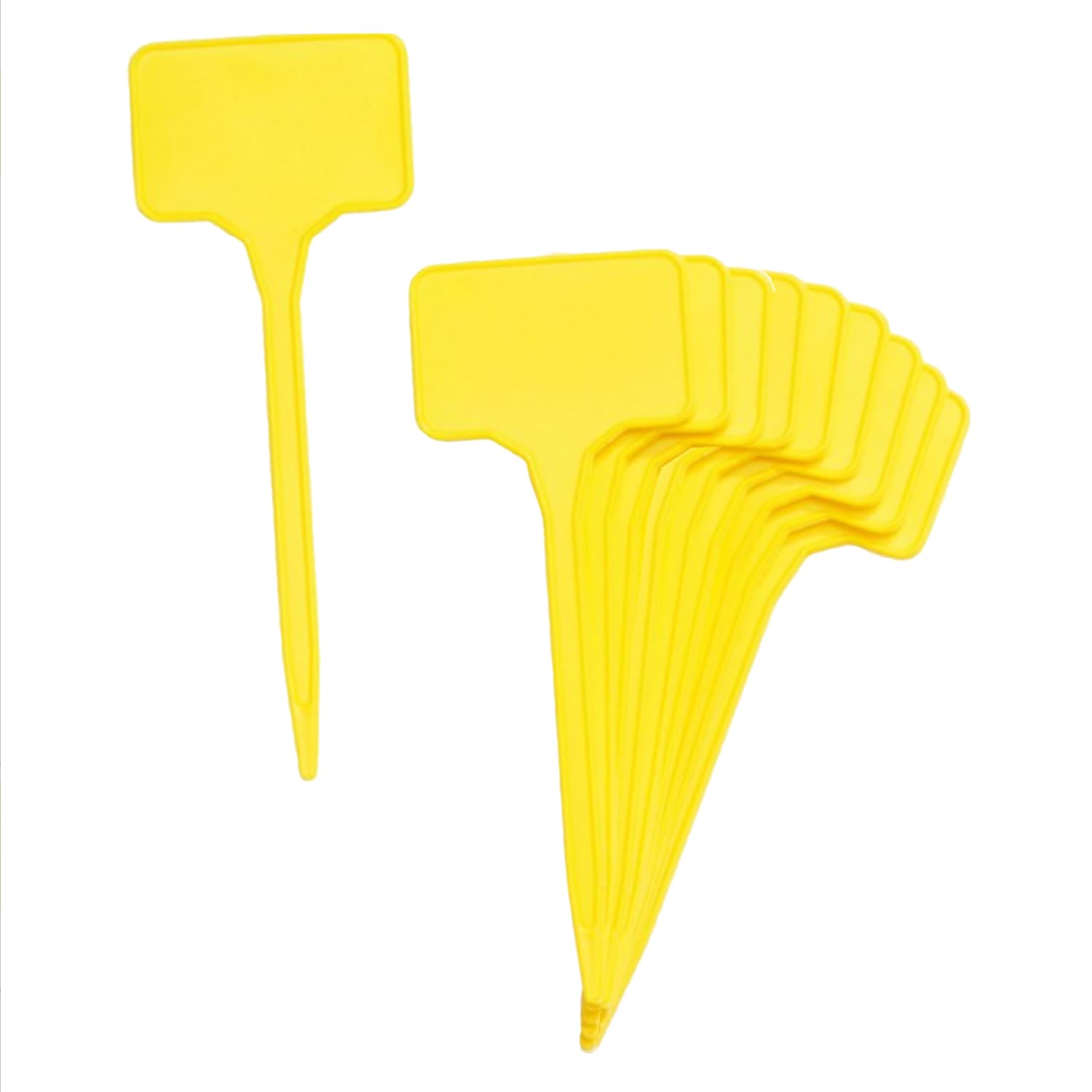 Kuber Industries Garden Tags/Plant Lables Tag|Markers lables for Garden Plant| Pack of 10 (Yellow) (B0CJ57S5PT) Amazon Price History, Amazon Price Tracker
