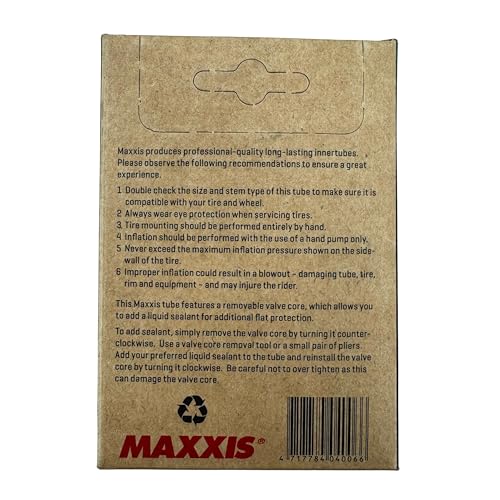Maxxis 700 x 33-50mm Welter Weight Bicycle Inner Tube | 48mm Schrader Valve | Puncture Resistant | 130g Gravel Bike Tube - 2 Pack