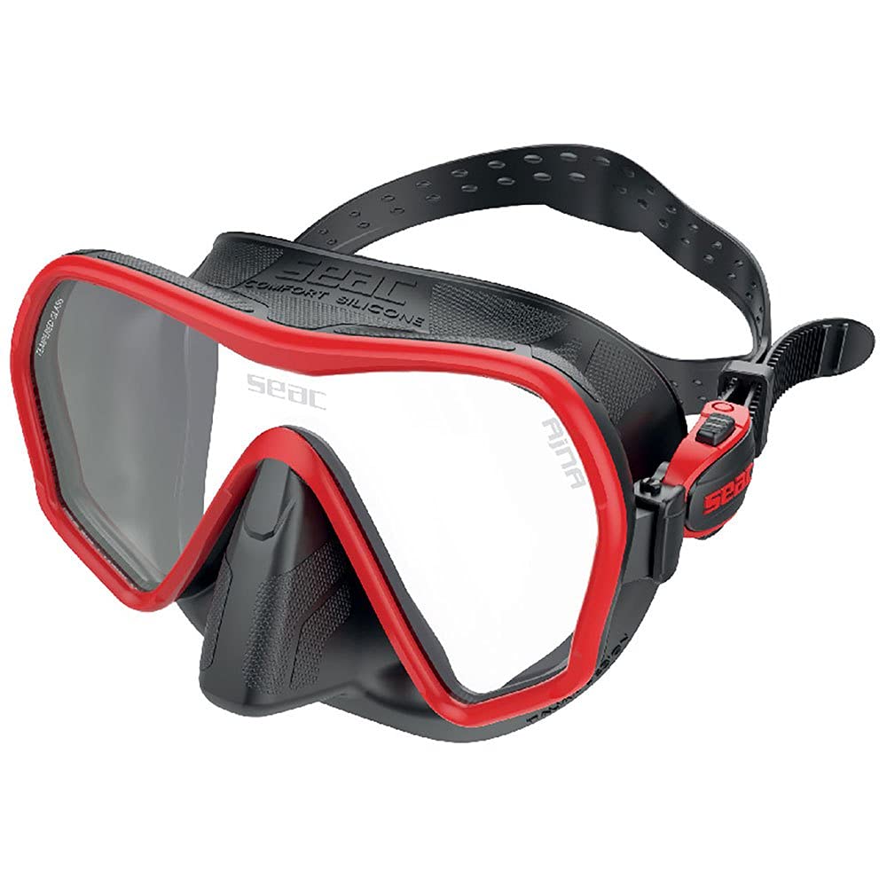 SEAC Ajna, frameless Scuba Diving Mask with wide view, 100% silicone skirt — image 1