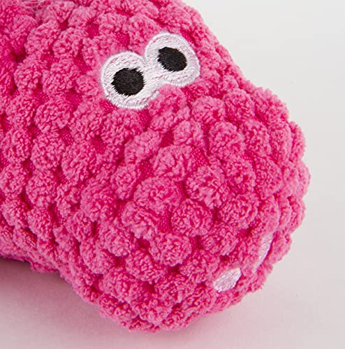 Godog Checkers Just For Me Flying Pig Squeaky Plush Dog Toy, Chew Guard Technology - Pink, Mini #TOP2