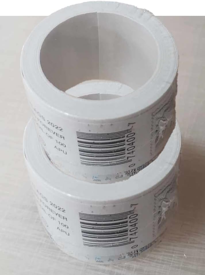 200 Stamps 2 Rolls Forever self-Stick First Class generic for USPS Letter, Hummingbird