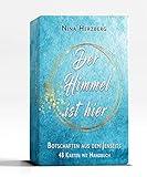 Der Himmel ist hier – Botschaften aus dem Jenseits: Karten-Set mit 48 Karten und Begleitbuch - Nina Herzberg 