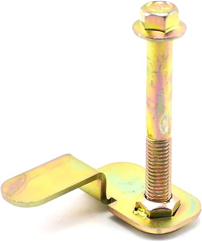 Miniatura 4 de Perno de barra delantera y retención de tuerca de bandera 6504449 compatible con Jeep Wrangler TJ 97-06/Jeep Cherokee XJ/Jeep Grand Cherokee ZJ