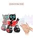 Hi-Tech Wireless Interactive Robot RC Robot Toy for Boys, Girls, Kids, Children (Red)