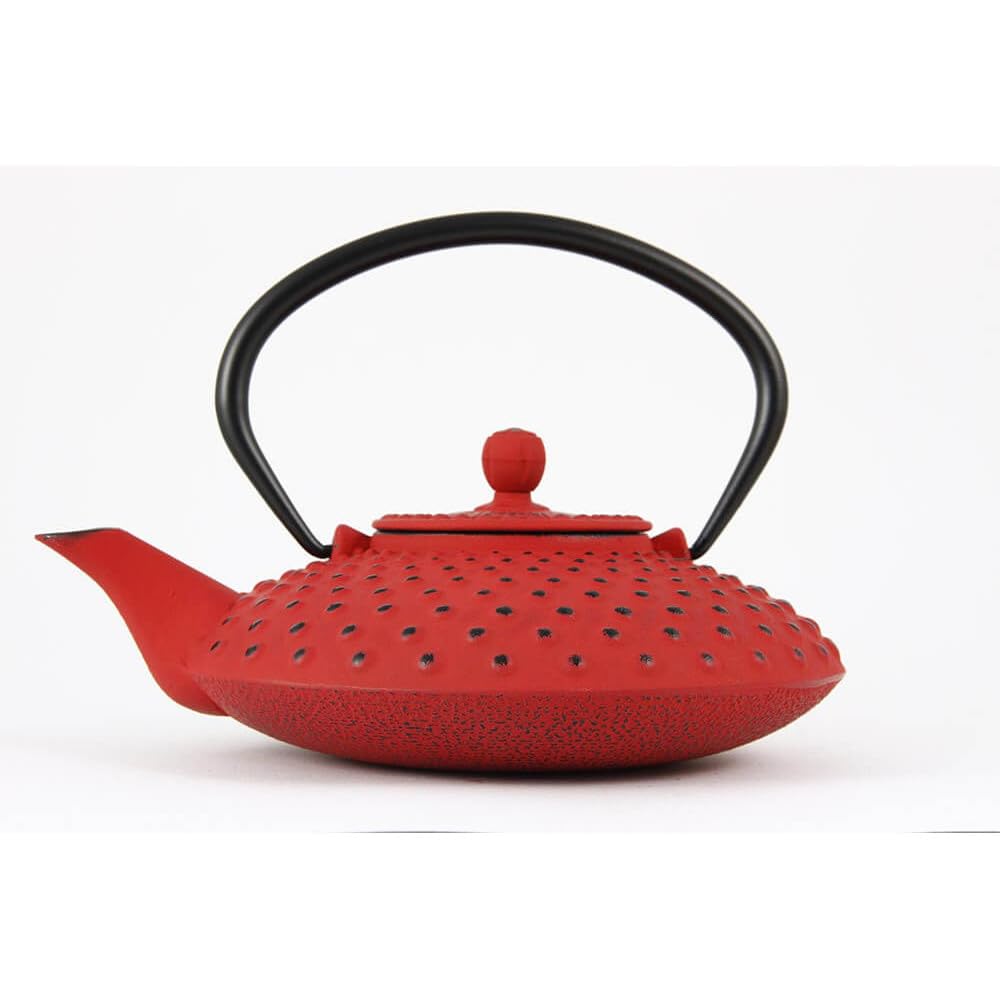 Tetera Hierro Fundido Vintage rojo – rojo – 1.2L, rojo, 1.2l
