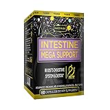 Actif Intestine Mega Support with 30+ Advanced Factors, Deep Cleanse and Repair, 100% Vegan Non-Synt