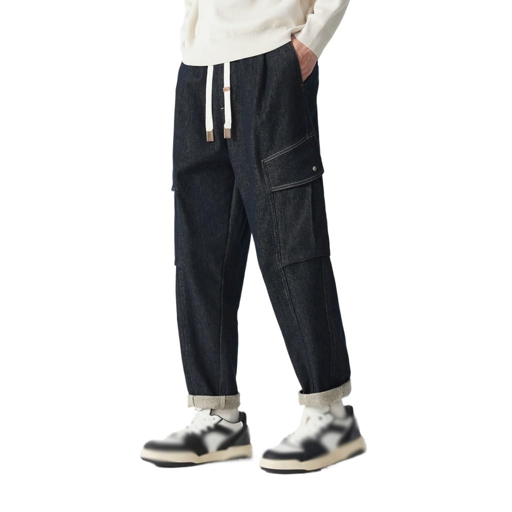 Jean à taille élastique idéal pour le bureau et les sorties du week-end - 5