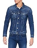 Gran calidad REPLAY M301 .000.50c763b Chaqueta de jean, 9 AZUL MEDIO, M para Hombre