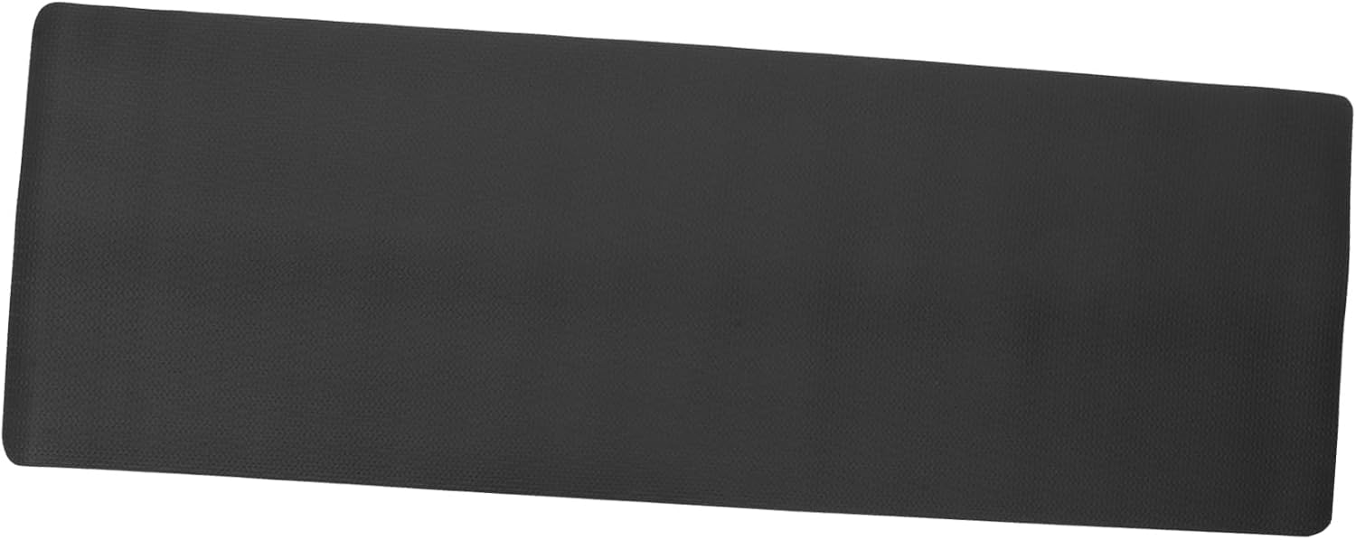 Noise-reducing Treadmill Mat for Hardwood Floors Durable Rubber Exercise Equipment Floor Padding Anti-Slip Design Stylish Black Fitness Protector for Home Gym