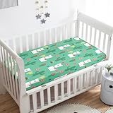 Confort et commodité - Un élastique soigneusement cousu et une largeur de plis raisonnable garantissent un ajustement parfait pour les matelas pour enfants. Le matériau doux est agréable au toucher et assure confort et commodité à votre enfant.