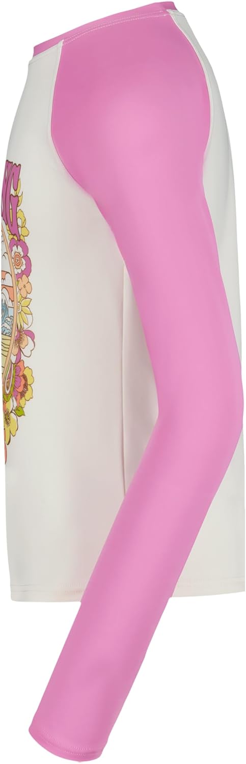 Billabong Girls Long Sleeve Rashguard Swim Shirt, UPF 50+ Sun Protection, Quick Dry - Image 2