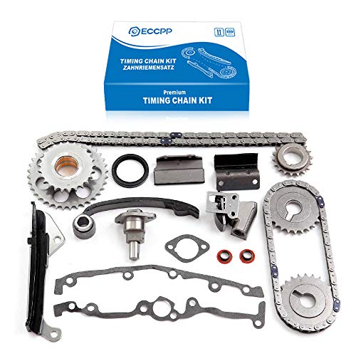 ECCPP Timing Chain Kit fits for 1995 1998 for NISSAN 200SX NX Sentra 1.6L TK3024 9-4174S