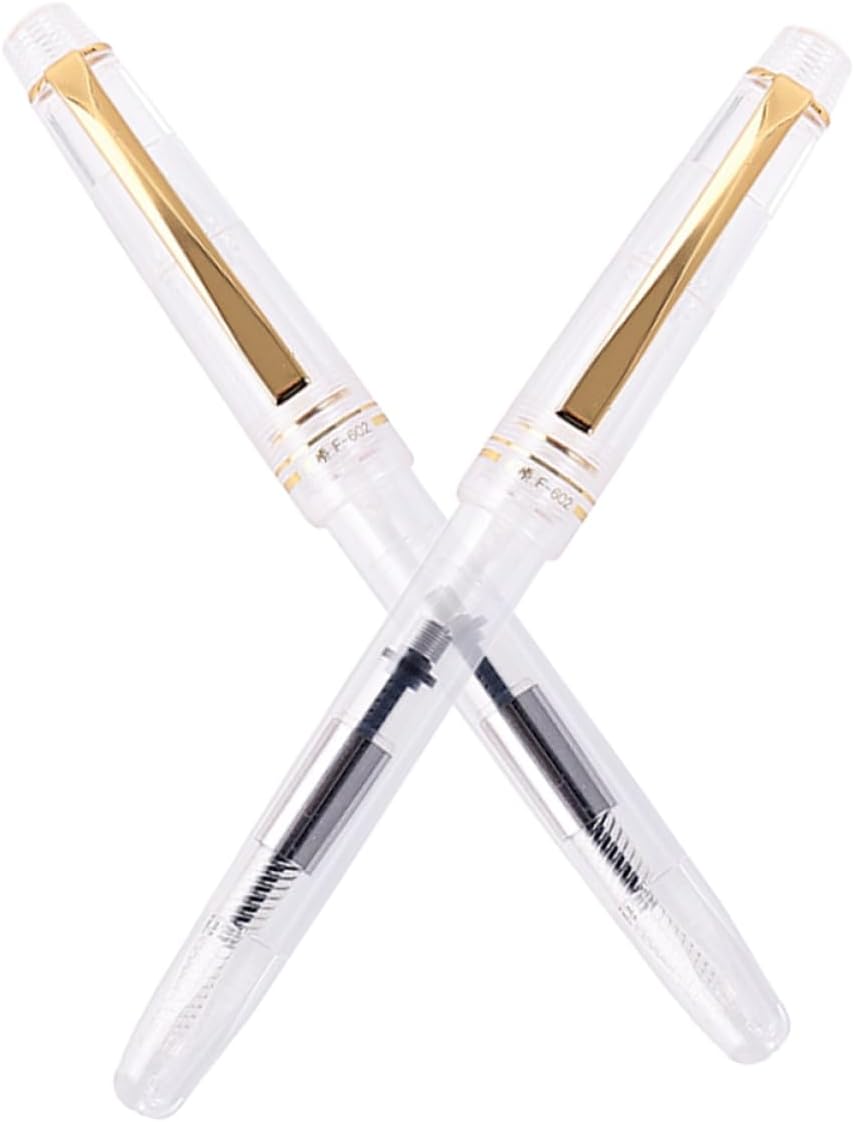 ARTIBETTER 2pcs Fountain Brush Pens Soft Tips for Chinese Calligraphy and Painting Portable Calligraphy Tools for Beginners for