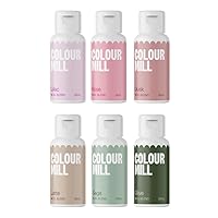 Vista 69 de Colour Mill Colorante para alimentos a base de aceite, 0.68 onzas líquidas (20 ml), rojo rosado