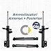 Ashika Kit 4 AMMORTIZZATORI Anteriori + Posteriori Smart fortwo - 451-2007 -> 2015