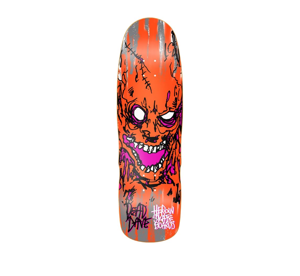 HEROIN ヘロインDEAD DAVE スケートボードデッキ　10.1×32 HEROIN Dead Dave Ghost Train 10.1 x 32 N7 or 7