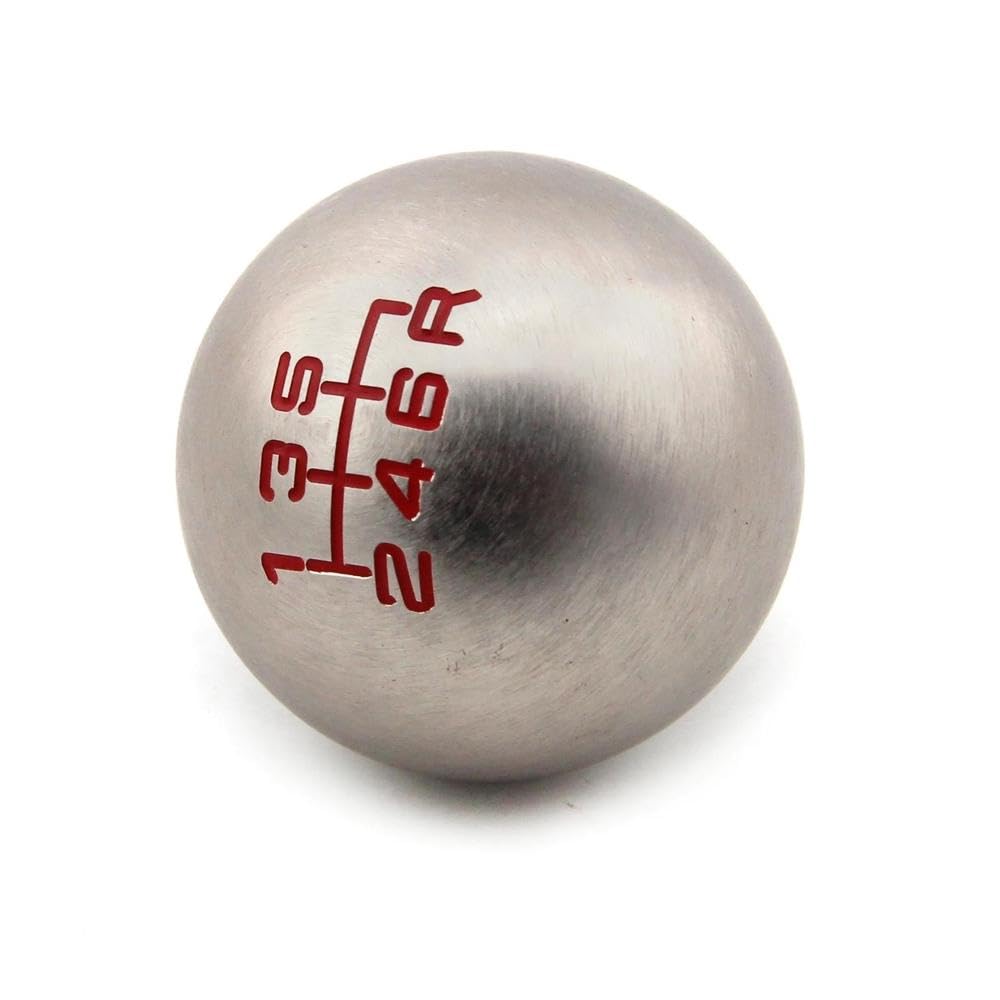 POANBCGY Shift Ball Joint Shifter Lever Handle Ball Gear Shift Knob for Civic City FD2 FN2 EP3 for Type R DC2 DC5 AP1 AP2 S2000 F20C(Silver 6speed)