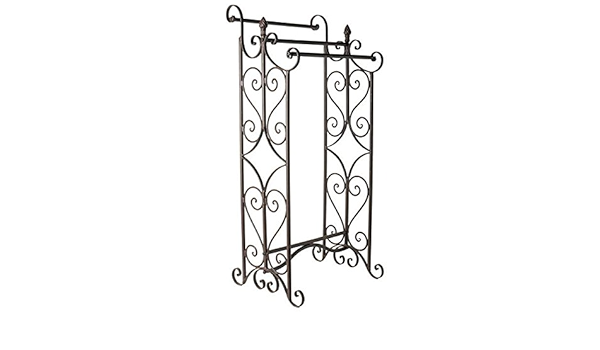 Antic Line 3788 - Toallero de pie (hierro forjado, 49 x 40 x ...