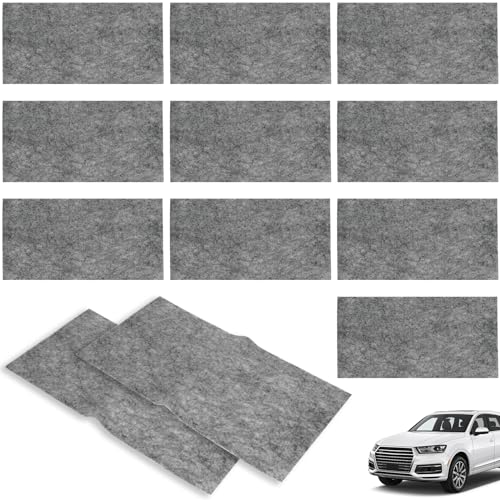 MABCIRY 12 PCS Nano Sparkle Cloth for Car Scratches, Nano Sparkle Cleaning Cloth, Advanced Nano Car Scratch Remover Easily Repair Scratches, Reusable Nanosparkle Cloth for Car Scratches Swirls Paint