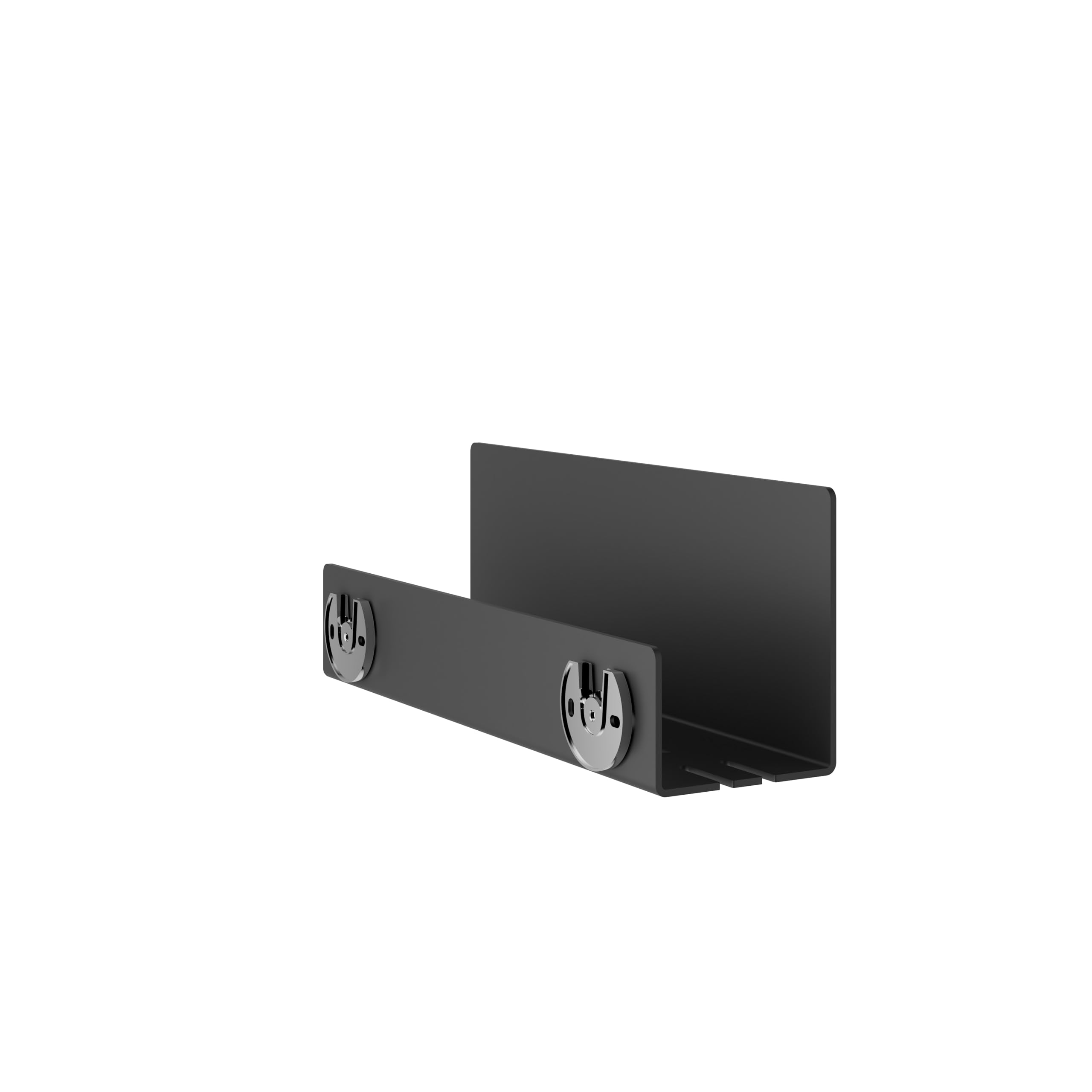 Keuco Duschablage aus Aluminium, schwarz, Abnehmbarer Korb, Handtuchhaken und Ablaufschlitze, 32x9x12cm, Wandmontage in der Dusche, Duschregal