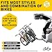 Saris Freedom 4-Bike Hitch Rack – Universal Fit for All Bike Types, 2