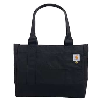 Carhartt トートバッグ ブラック　肩掛け可能 Amazon | Carhartt カーハート トートバッグ Horizontal Zip