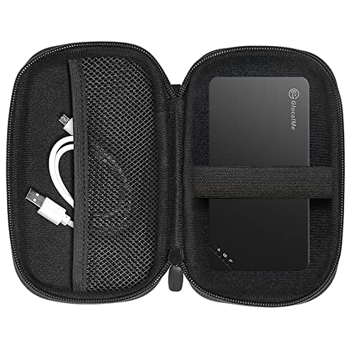 Glocalme U3 Mobile Hotspot 4G Lte Wireless Portable Wifi & Travel Case - Simfree | Connect Up To 10 Devices | Create Wlan Anywhere | Smart Local Network Auto-Selection With Us 8Gb & Global 1.1Gb Data #TOP1