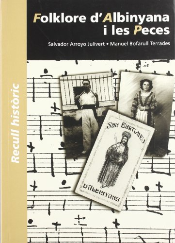 Portada de Folklore d'albinyana i les peces