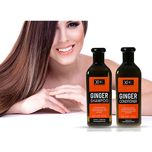 XHC Xpel Hair Care Ginger Shampoo and Conditioner Combo, 400ml - Image 4