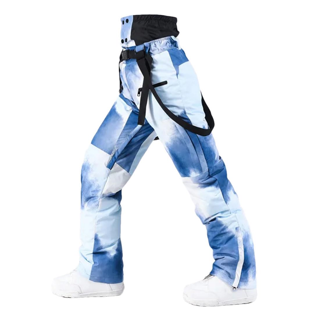 Outdoor Sport Mountain Snow Spodnie Wiatroszczelne damskie kombinezony alpejskie Ciepłe damskie duże spodnie narciarskie