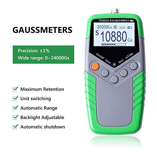 Medidor digital de Gauss para imanes permanentes miniatura 4