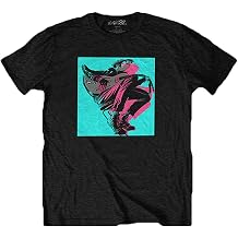 Gorillaz Now Now Logo Official Tee T-Shirt Mens Unisex Large Black