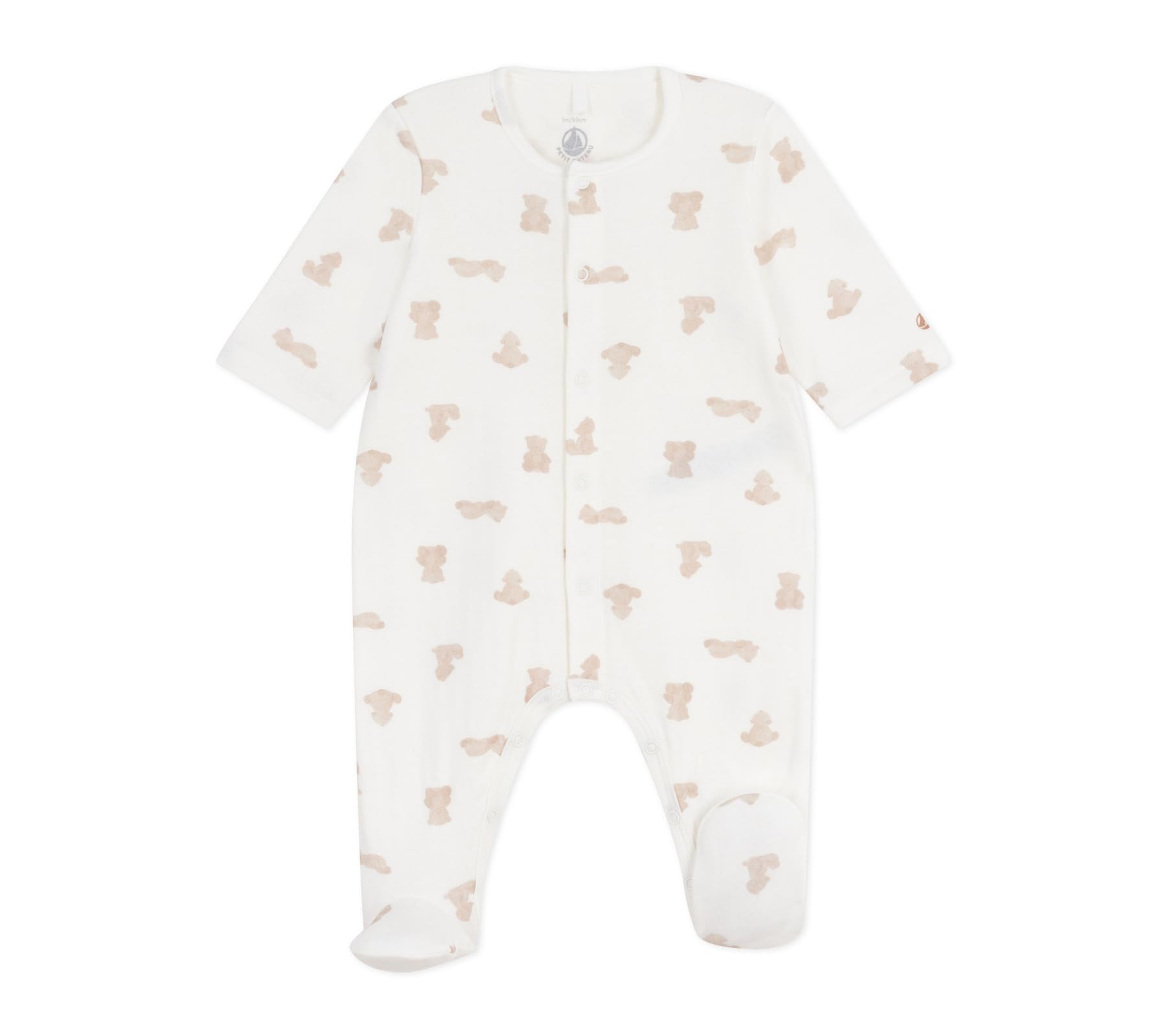 Petit Bateau Pyjama Bébé en Tubique Imprimé A0drm01 Vêtements Nuit Mixte bébé (Lot de 1)