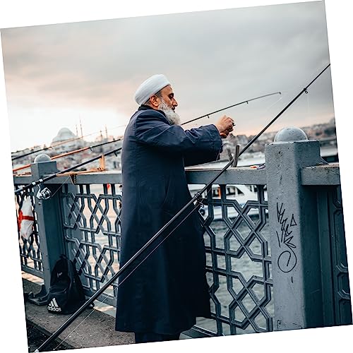 CORHAD Suporte De Vara De Pesca Cabeça Suporte De Porta De Garagem Suporte De Vara De Pesca Portátil