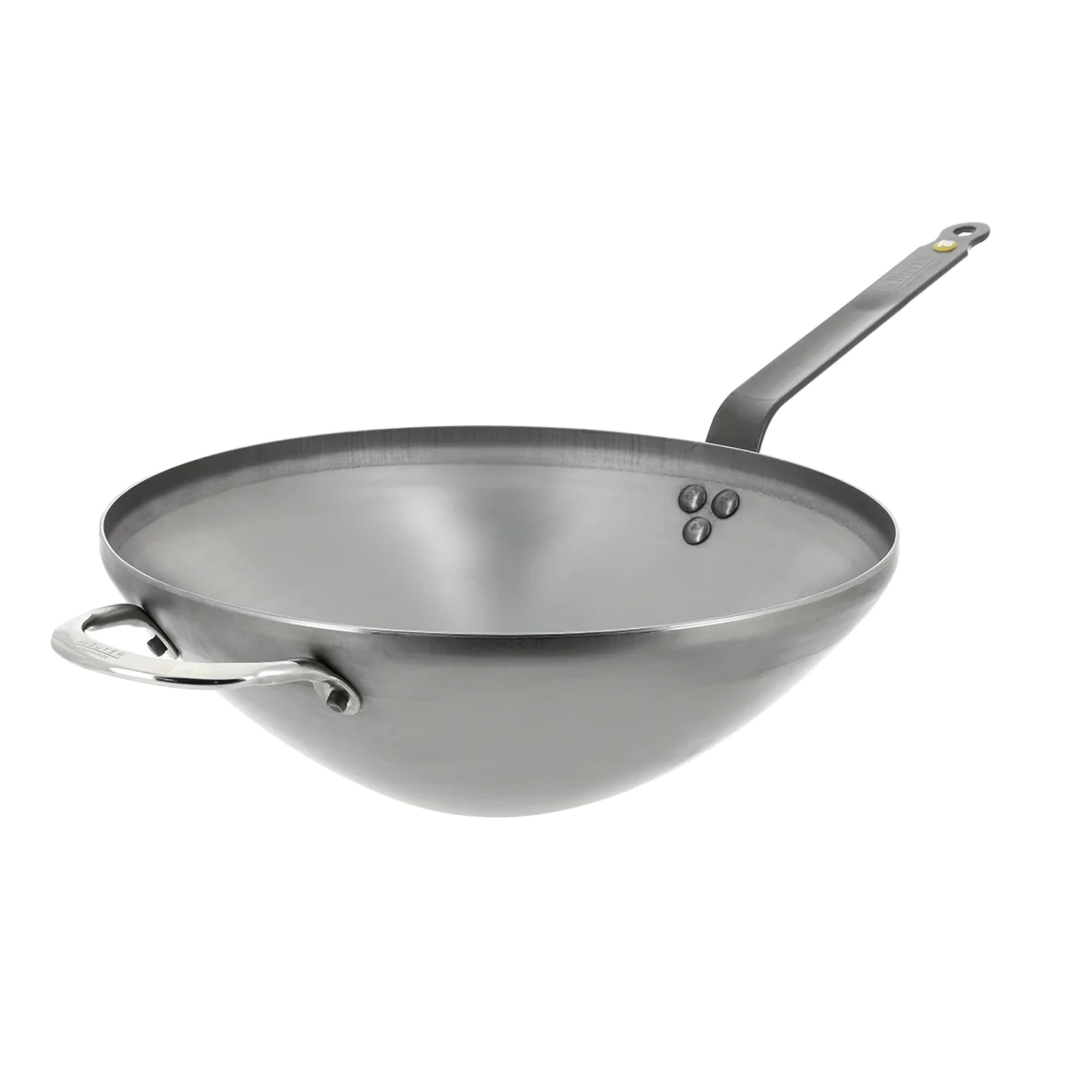 de Buyer - Mineral B wok made of iron steel - 32 cm - 5618.32, silver
