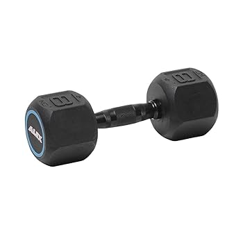 Amazon | ALEX アレックス ラバーHEXダンベル 8kg | Alex