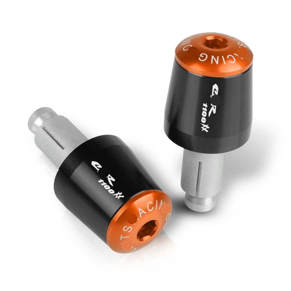 Tapones de manillar Honda CBR1100XX con acabado resistente para Blackbird 2004 5