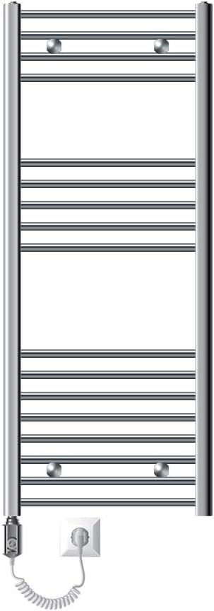 ECD Germany Radiador de baño eléctrico con varilla ...